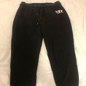 VS Pink, XLarge Black Jogger